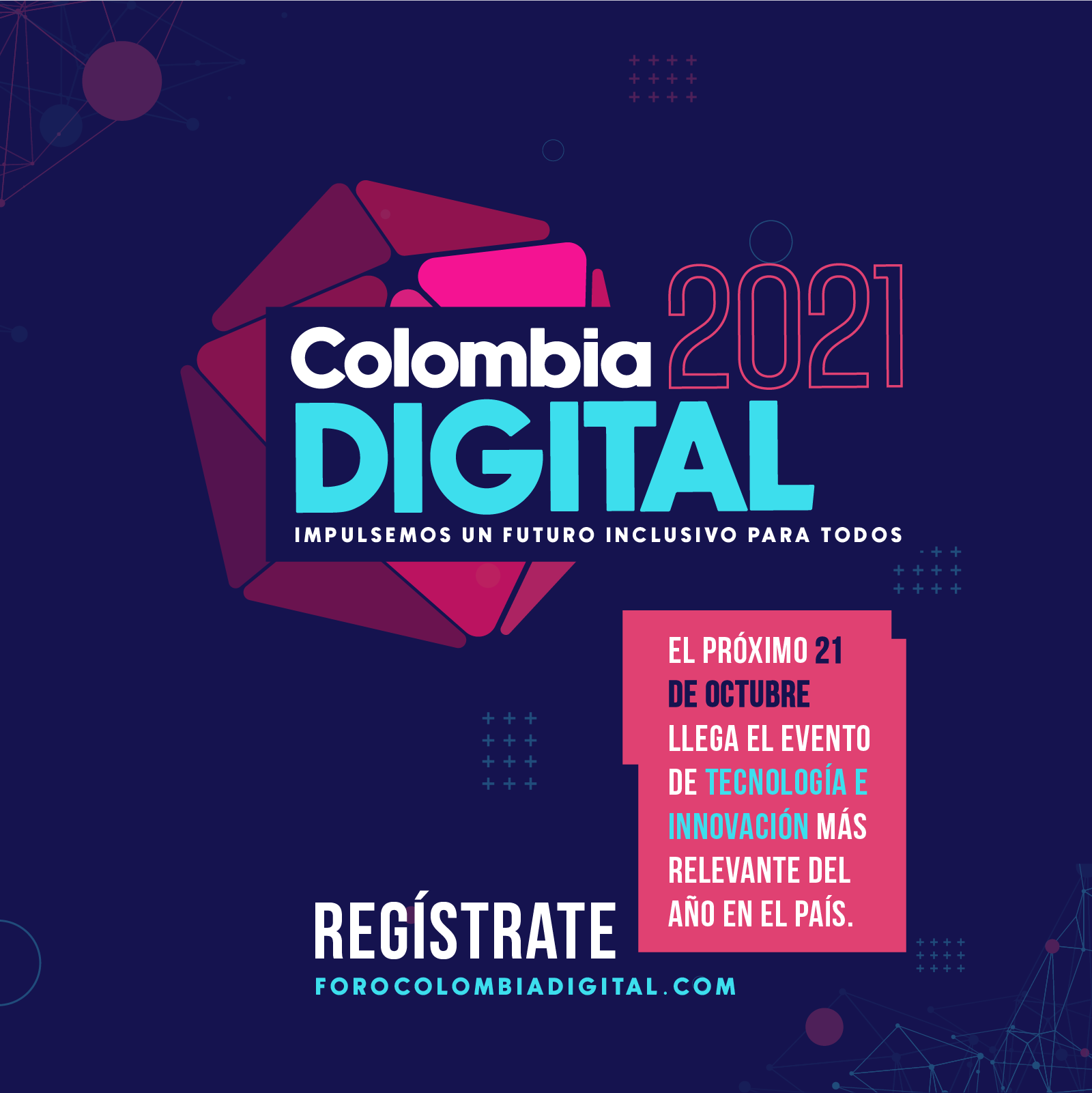 invitación Foro Colombia Digital